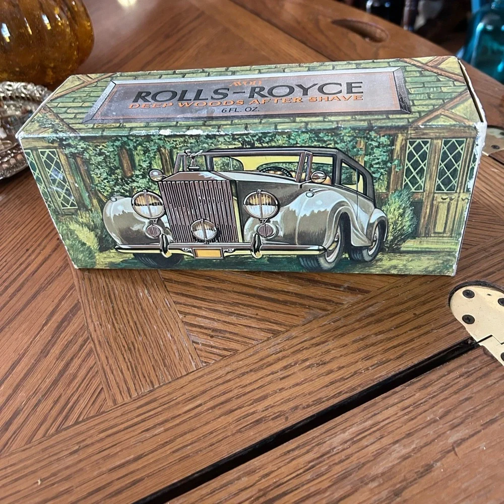 Vintage Avon Rolls Royce Silver Ghost Deep Woods Tai Winds with Box